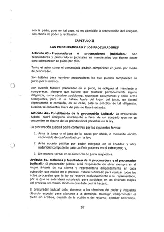 Código Orgánico General de Procesos