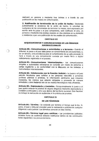 Código Orgánico General de Procesos