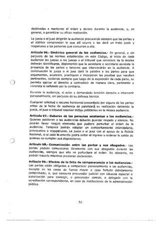 Código Orgánico General de Procesos