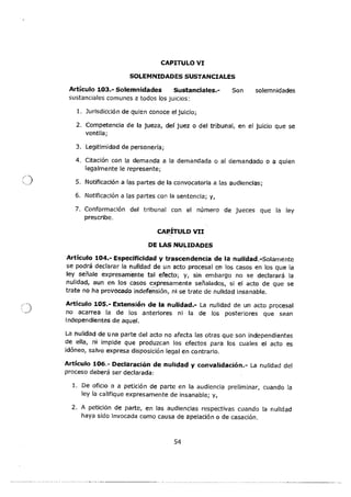 Código Orgánico General de Procesos
