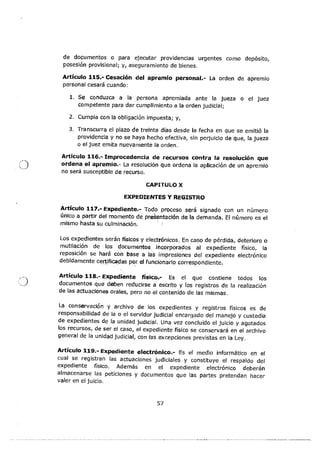 Código Orgánico General de Procesos