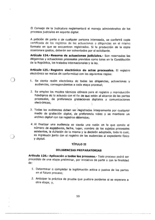 Código Orgánico General de Procesos