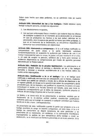 Código Orgánico General de Procesos