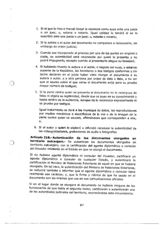 Código Orgánico General de Procesos