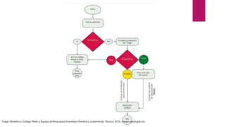 Triage Obstétrico, Código Mater y Equipo de Respuesta Inmediata Obstétrica Lineamiento Técnico, 2016, cnegsr.salud.gob.mx
 