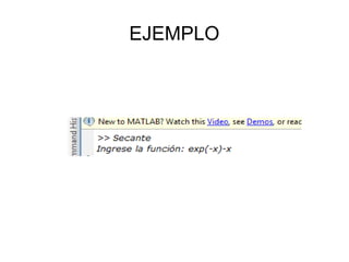 Codigo matlab | PPT