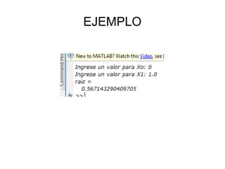 Codigo matlab | PPT
