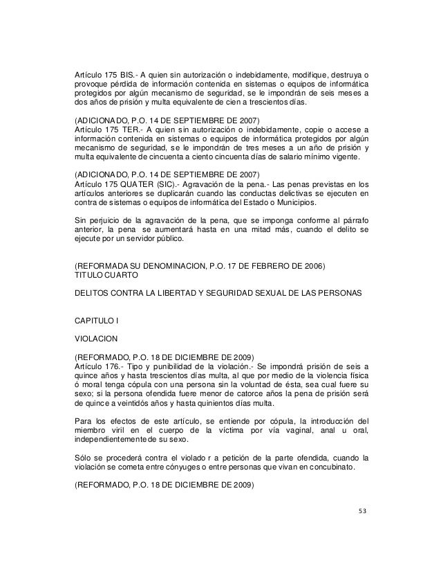 Codigo penal Baja California Codigo penal Baja California