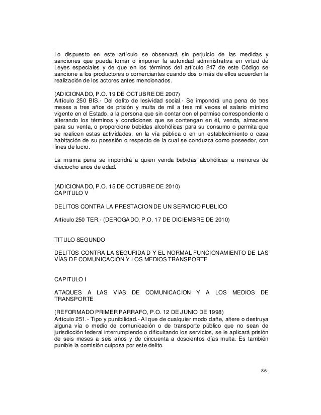Codigo penal Baja California Codigo penal Baja California