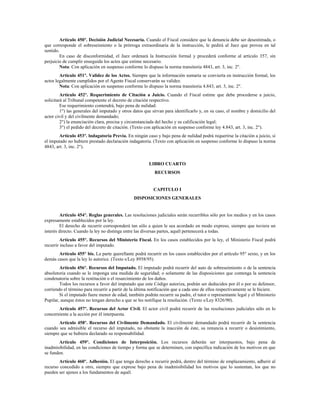 Codigo Procesal Penal de la Provincia de  Entre Rios. www.iestudiospenales.com.ar