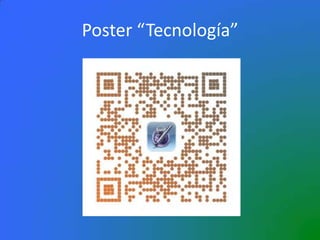 Poster “Tecnología”
 