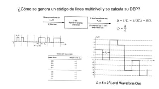 ¿Cómo se genera un código de línea multinivel y se calcula su DEP?
 