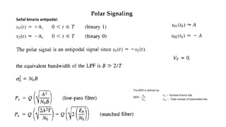 Señal binaria antipodal:
 