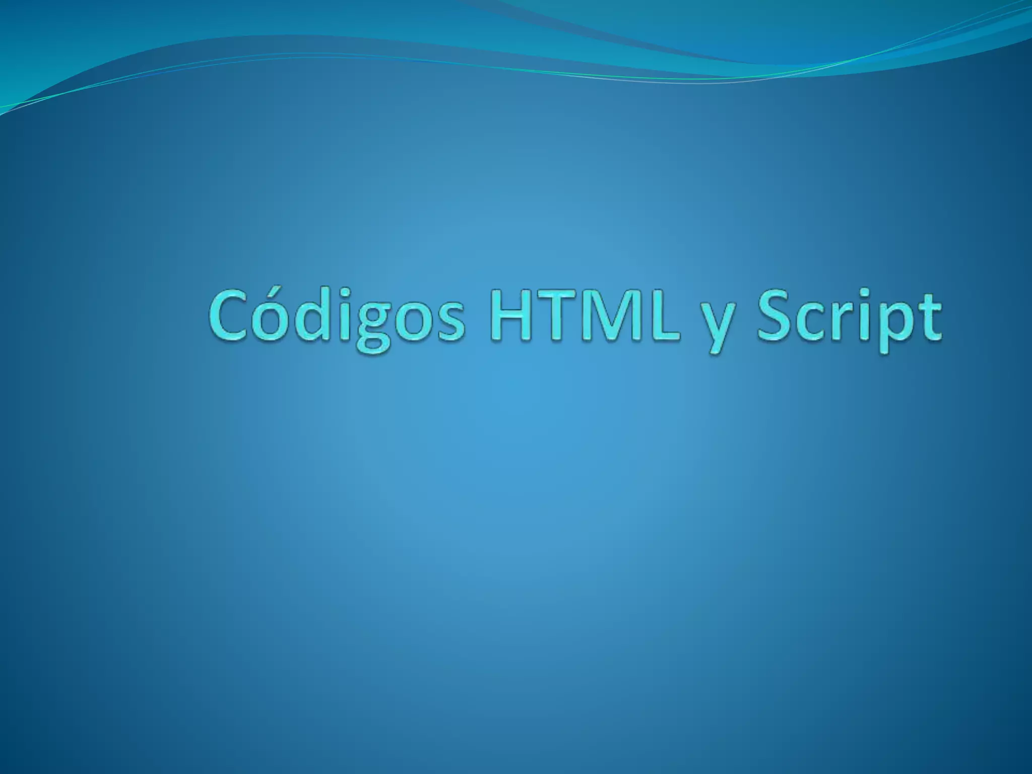 Codigos html | PPT