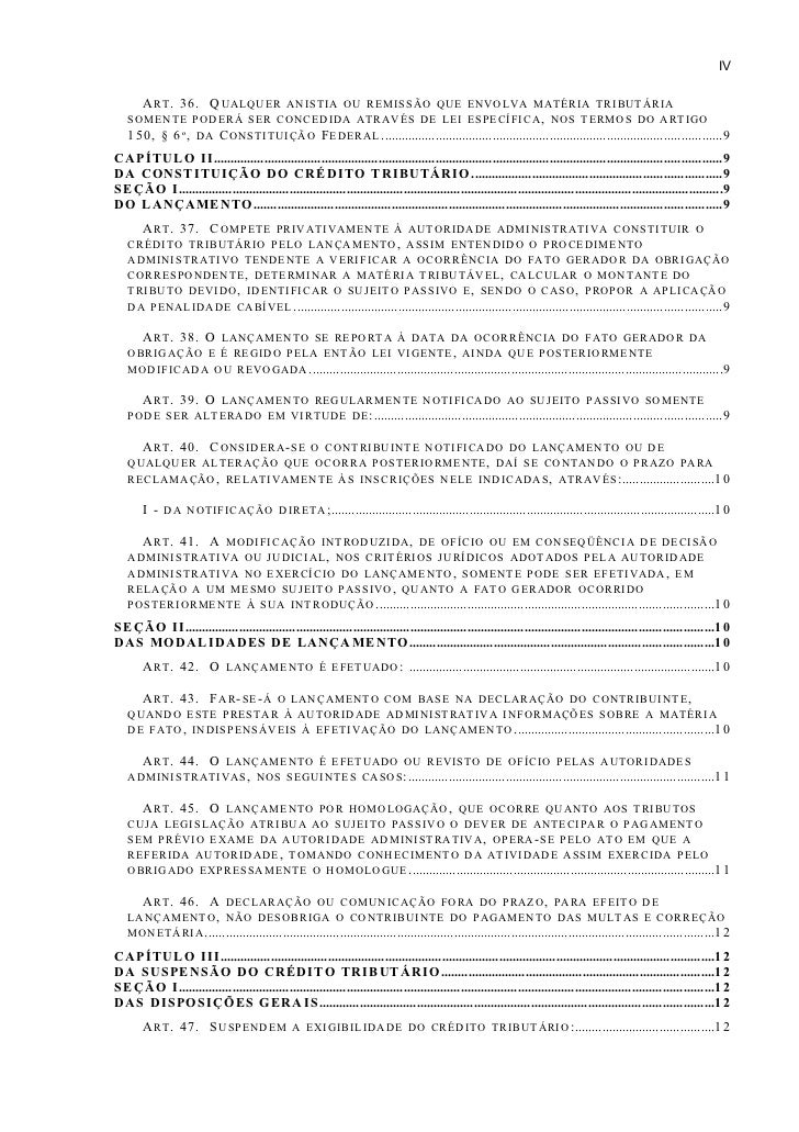 Codigo Tributario Junho 2003