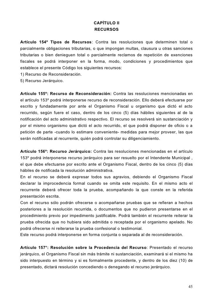 Codigo Tributario Municipalidad Santa Lucia