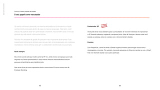 Atrair sempre
Seu círculo social sabe que você é parte da XP Inc., então nunca se esqueça que a todo
segundo você está representando a nossa marca! Pessoas extraordinárias buscam
pessoas extraordinárias para trabalhar junto.
Quer umas dicas de como representar bem a nossa marca? Procure nosso time de
Employer Branding.
Só vamos continuar crescendo na mesma velocidade se continuarmos a injetar
conhecimento novo para dentro de casa na mesma proporção. Para tanto, você
precisa não apenas estar em aprendizado constante, mas também atrair e recrutar
pessoas que vão elevar a barra da empresa.
Recrutar é a atividade de gestão de pessoas mais importante da empresa! Todo
investimento de tempo e dinheiro para recrutar bem é recompensado com melhores
resultados e menos esforço para gerir o colaborador durante toda a sua jornada.
01
espírito
empreendedor
33
você faz o melhor ambiente de trabalho
O seu papel como recrutador
Embaixador XP
Você pode levar nossa bandeira para sua faculdade. Se você tem interesse em representar
a XP fazendo palestras, engajando a empresa júnior, clube de finanças e alunos onde você
estuda ou estudou, entre em contato com o time de Gente & Gestão.
Eventos
Com frequência, o time de Gente & Gestão organiza eventos para divulgar nossa marca
empregadora e recrutar. Por exemplo, marcando presença em feiras de carreira ou com o Xday*.
Fale com Gente & Gestão caso queira participar.
32
 