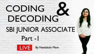 Learn About Simple Tricks For Coding & Decoding | PPT