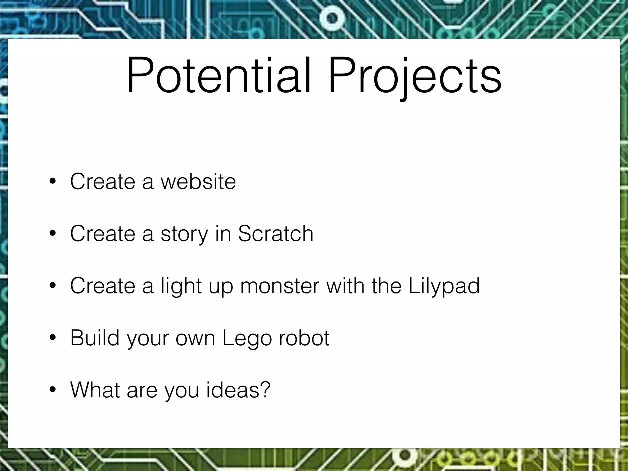 Volunteers / Donations
• Find volunteers using Idealist, VolunteerMatch,
AllForGood or other such sites
• Request donations on sites like GoFundMe or
YouCaring
• Create an Amazon wish list for your organization
(for example: http://amzn.com/w/NF8ABQSCGRDI)
• Of course you can just ask!
 