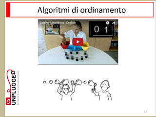 Algoritmi di ordinamento
23
 