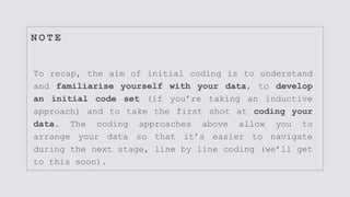 Coding as a necessary part of the qualitative research method.pptx