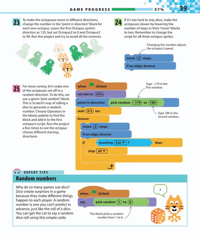 coding games with scratch for using in school | PDF