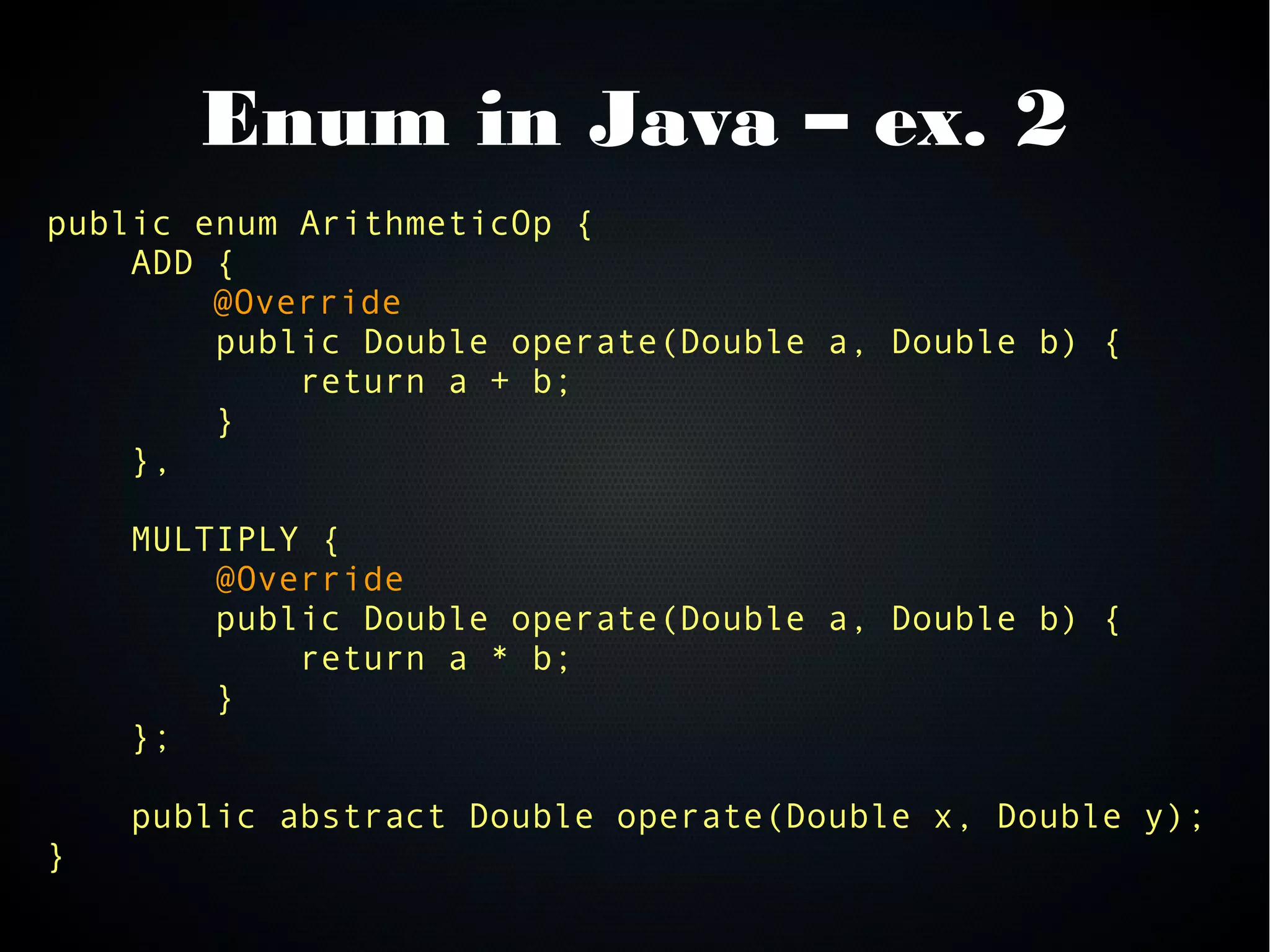 Enum Coding Guidelines PPT Enum coding guidelines ppt