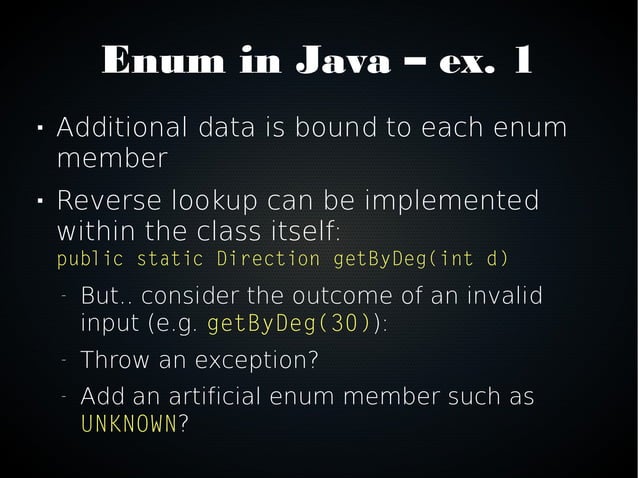 Enum - Coding Guidelines | PPT