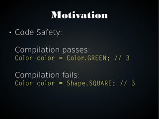 Enum - Coding Guidelines | PPT