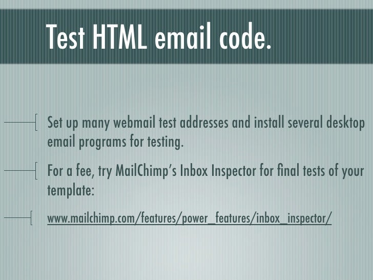 Coding HTML Email Best Practices & Tips