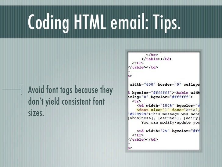 Coding HTML Email: Best Practices & Tips