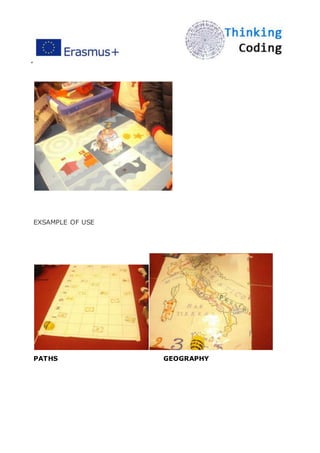 ”
EXSAMPLE OF USE
PATHS GEOGRAPHY
 