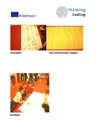 ”
ALPHABET MULTIPLICATION TABLES
STORIES
 