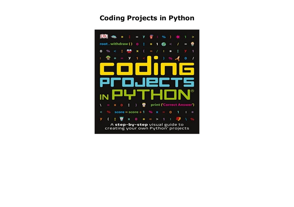 Coding Projects in Python