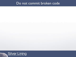 Do not commit broken code
 