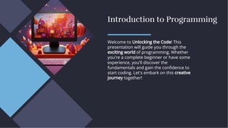 Coding basics. Ppt for kids importance- of coding | PDF