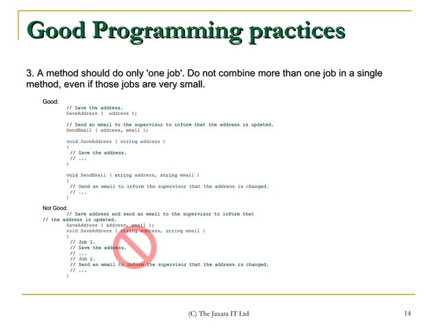 Coding Best Practices | PPT