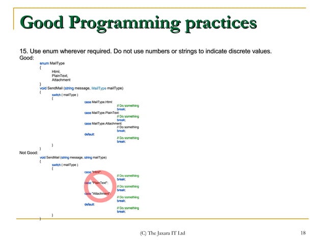Coding Best Practices | PPS