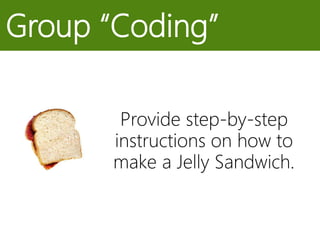 Coding Camp Day 1 Presentation | PPTX