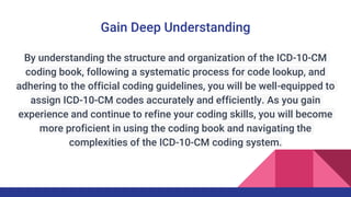 Coding Course Power Point PDF (ICD - 10 Home Health Codding). | PPTX