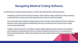 Coding Course Power Point - ICD 10 Coding. | PPTX