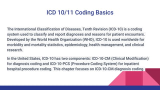 Coding Course Power Point - ICD 10 Coding. | PPTX
