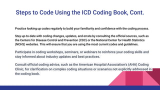 Consult Coding Coding Course Power Point - ICD 10 Coding. | PPTX