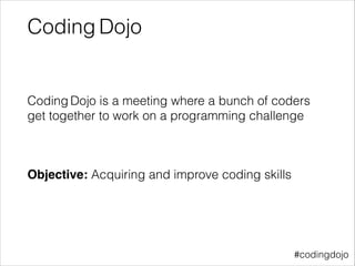 Coding dojo | PDF