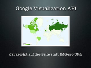 Google Visualization API




Javascript auf der Seite statt IMG-src-URL
 