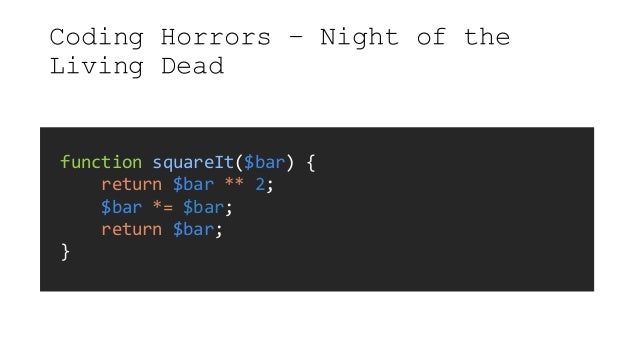 Coding Horrors