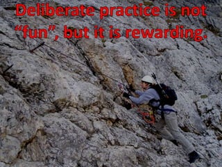 Recipe For GreatnessIntensive practiceDevoted teachersEnthusiastic support