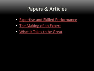 Be willing to receive constructive, unsentimental feedback