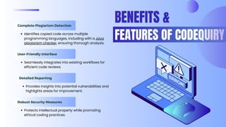 Advanced Coding Plagiarism Checker By Codequiry | PPT | Free Download
