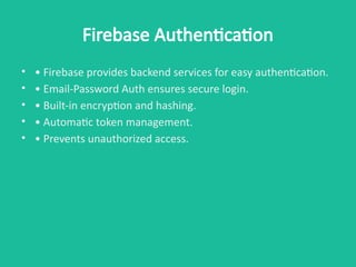Interactive Coding Quiz App with Firebase Authentication for Android | PPTX